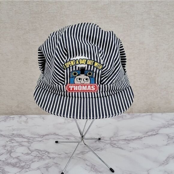 Thomas The Train Hickory Stripe Conductor Hat - Picture 1 of 9